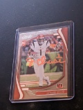 JA Marr Chase autographed card w/coa