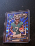 2024 Donruss Brian Thomas Jr Rated Rookie Retro Blue Shock RC #17