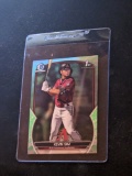 Kevin Sim 2023 Bowman Draft Chrome 1st Green Grass Refractor