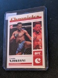 024/299 2023 Panini Chronicles UFC Chidi Njokuani Rookie RC #86 gold foil