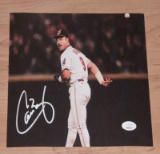 Carlos Baegra autographed 8x10 photo with JSA COA