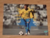 NEYMAR JR autographed 8x10 photo with coa