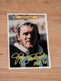 Jack Lambert autographed Topps huge card with coa