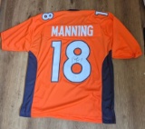 Peyton Manning autographed jersey with coa