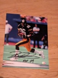 Rod Woodson autographed 8x10 photo with coa
