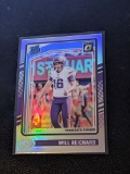 2024 Donruss Optic Will Reichard #297 Silver Prizm Rated Rookie RC Vikings