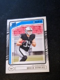 Brock Bowers - 2024 Panini Donruss Rated Rookie (RC) #394 Raiders
