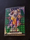 2022 Panini Mosaic Football Green Mosaic Prizm #262 Cooper Kupp LA Rams