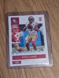 2021 Panini Chronicles Football Card Trey Lance RC #77 San Francisco 49ers