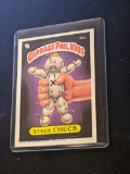 Stuck Chuck Garbage Pail Kids Trading Card 1986 GPK Sticker