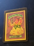 1986 Series 4 GPK Garbage Pail Kids Sticker OS4 Flakey FAY #165b