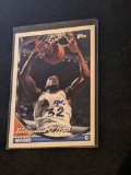 Shaquille O'Neal 1993-94 Topps #181 Orlando Magic