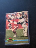 JOE MONTANA 1991 Topps Stadium Club #327 49ers Chiefs