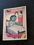 1987 TOPPS GARBAGE PAIL KIDS BUD SUCKER TRADING CARD