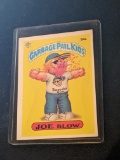 1986 GARBAGE PAIL KIDS card /sticker JOE BLOW