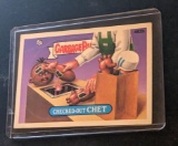 1986 Garbage Pail Kids Card Checked-Out Chet Topps