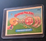 Whacked-Up Wally Garbage Pail Kids Trading Card 1986 GPK Sticker