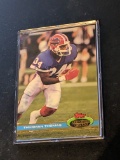 Thurman Thomas 1991 Stadium Club Football #395 HOF Buffalo Bills
