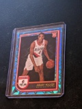 2022-23 Panini NBA Hoops Teal Explosion Parallel #273 Jabari Walker RC