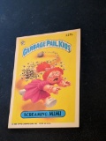 1986 TOPPS GARBAGE PAIL KIDS SCREAMING MIMI #227B