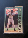 Frank Thomas 1992 Fleer #100 Chicago White Sox