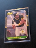 Jose Canseco 1987 Leaf #151 Oakland Athletics