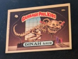 1986 TOPPS GARBAGE PAIL KIDS STICKERS #88A DINAH SAUR