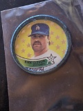 1989 Topps Coin #1 Kirk Gibson Los Angeles Dodgers