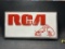 RCA Victor 6' Plastic Lighted Advertising Sign