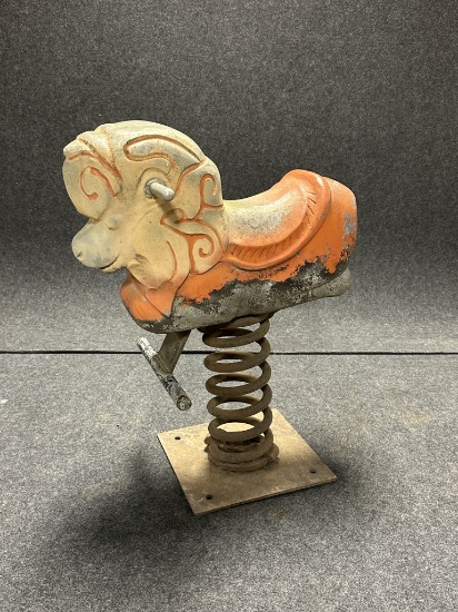 Lion Sit  Bounce Playground Spring Toy