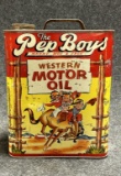 The Pep Boys Western Motor Oil 2 Gallon Can