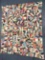 19th C Crazy Stitched Quilt