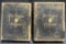 Pair Antique Picturesque America Leatherbound Books 