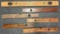 Lot of 6 Antique Wooden Stanley Levels including No 3 Sweetheart
