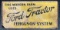 Ford Tractor Ferguson System Single Sided Masonite Farm Advertising Sign