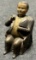 Antique Cast Iron Tammany Mechanical Bank Date 1875