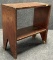 Early 20th Century Bootjack Leg Side Table w Original Lacquer Finish