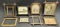 Lot of 10 Antique Ornate Tramp Art and Eastlake Victorian Frames  Lithographs