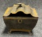 Antique Ca. 1840 English Toleware Tea Caddy