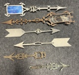 Lot of 6 Antique Weathervane Directionals