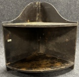 Circa 1860s Corner Hanging Shelf from Brunswick Canada Region