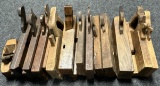 Lot of 14 Antique Wooden Block Planes