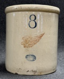 8 Gallon Red Wing Salt Glazed Crock