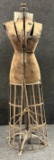 Antique Wire Caged Adjustable Victorian Mannequin by Progress