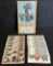 Lot of 17 Prestone Advertising Postcards & Conoco Restroom 1948 Calendar
