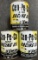 Lot 3 Cen-Pe-Co Super Racing Oil Metal Oil Cans w/ Race Car Graphics