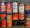 Lot 10 Early Metal Tube Repair Kits Advertising Tire Cans
