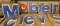 NOS 1970s Mobil Service Plastic Gas Station Sign w/ Original Shipping Box