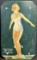 Early 1920s Munsingwear Waterwear Thick Card Stock Advertising General Store Sign