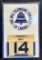 The Bell Telephone Of Canada Single Sided Porcelain Advertising Perpetual Calendar Sign Ca. 1920s